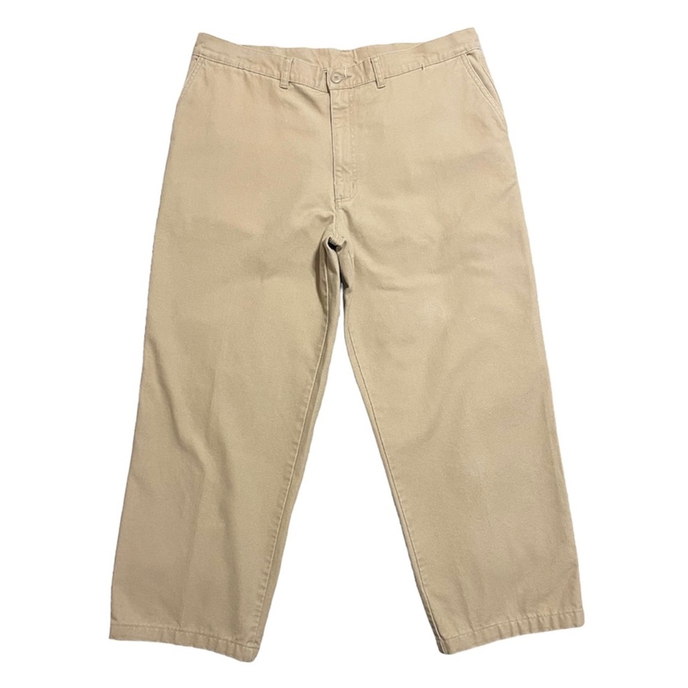 Patagonia Pants Mens 38 x 29 Tan Khaki Hiking Jeans Wide Outdoor Organic Cotton